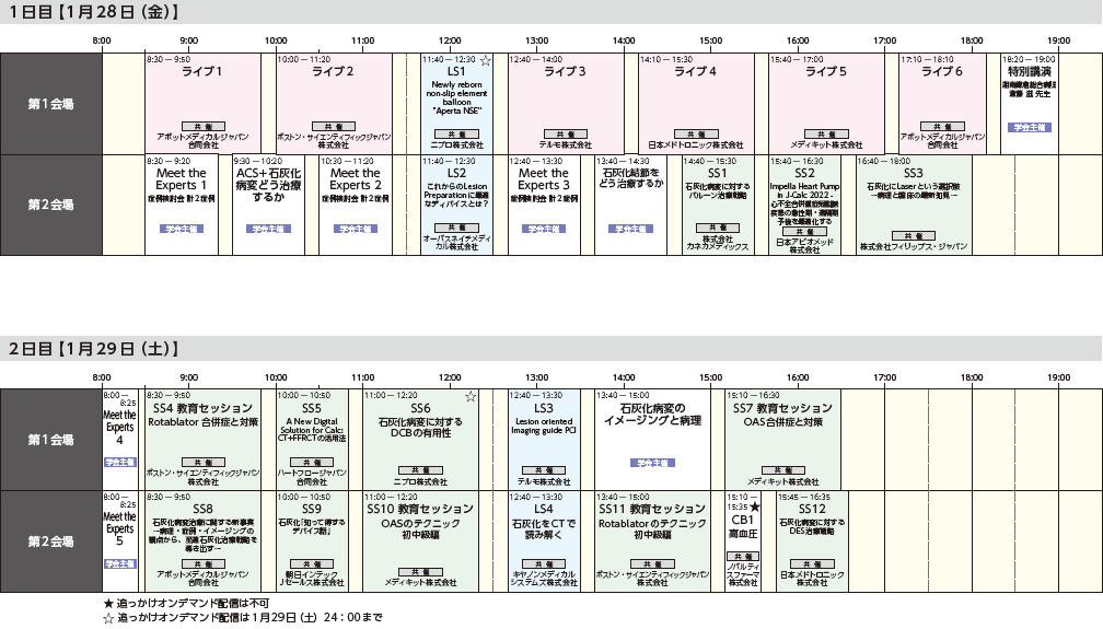 タイムテーブル
